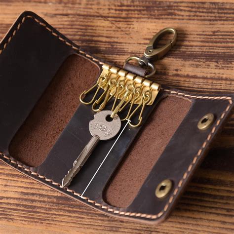 wallet with key holder men's